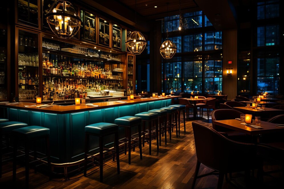 modern bar