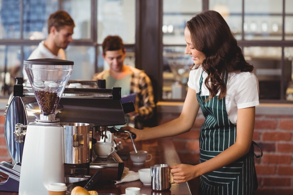 pretty barista